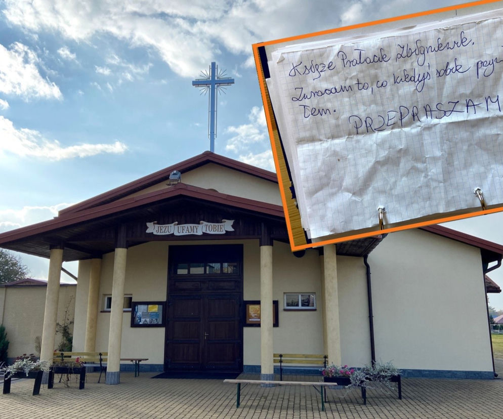 Bielsk Podlaski. Złodziej okradł kościół, ale zwrócił łupy