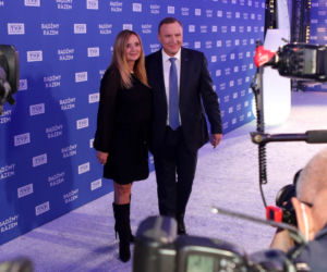 Jacek Kurski z małżonką. Ramówka TVP