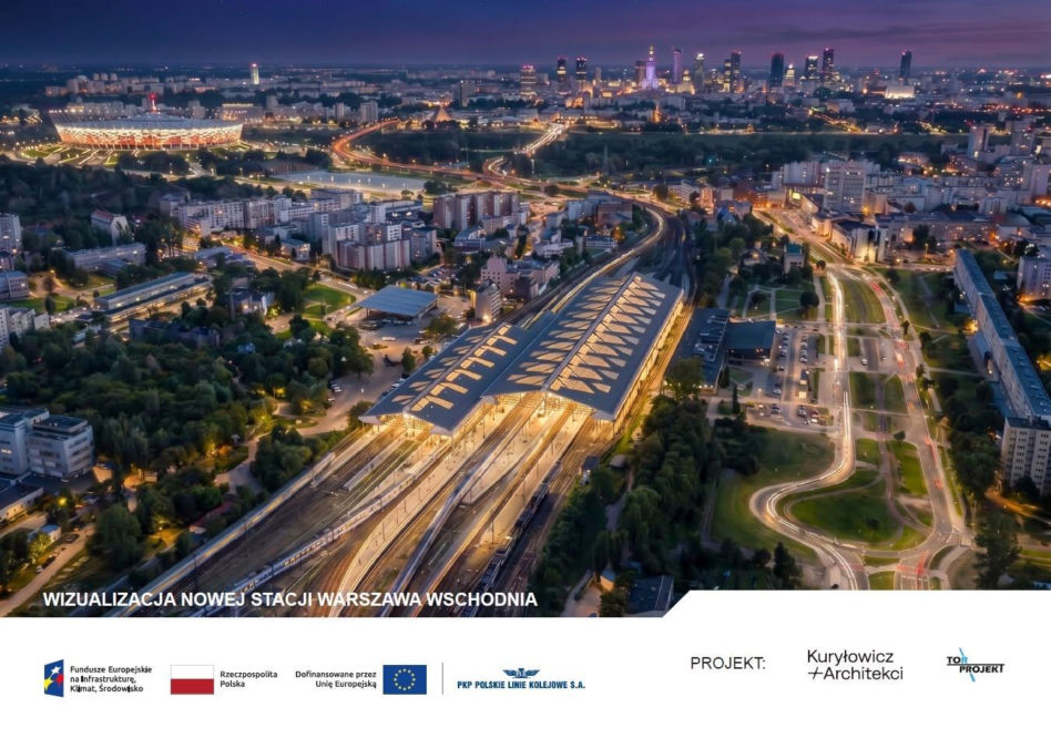 Przetarg na modernizację dworca i stacji Warszawa Wschodnia