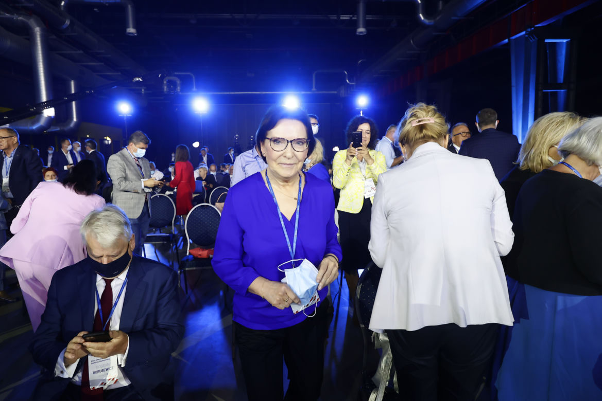 Premier Ewa Kopacz na Konwencji PO 