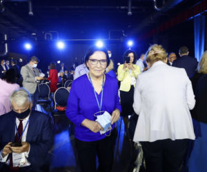 Premier Ewa Kopacz na Konwencji PO 