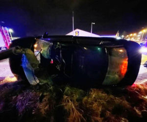 Tajemnicza kraksa w Nowym Sączu. Kierowca ściął latarnię i rozpłynął się w powietrzu