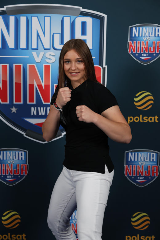 Julia Szeremeta w programie Ninja vs Ninja
