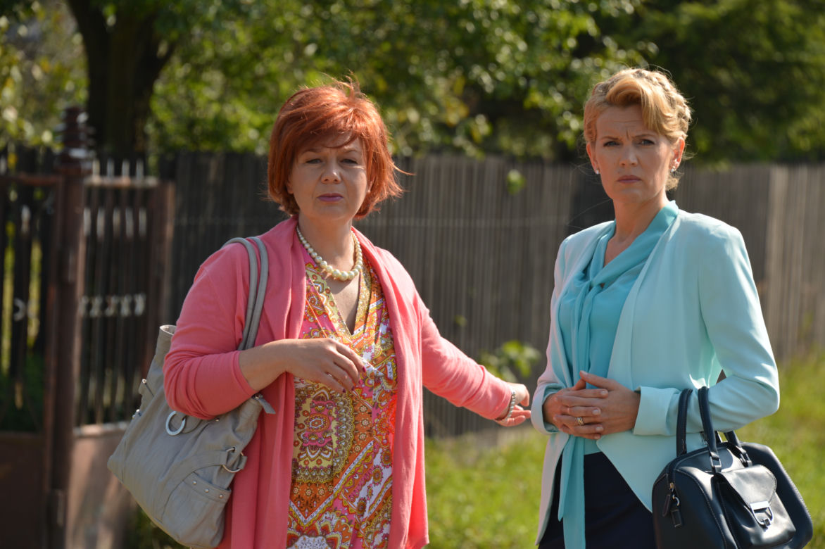 Ranczo 9 sezon odc. 114. Hadziukowa (Dorota Nowakowska), Więcławska (Dorota Chotecka)