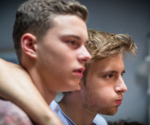 Rodzinka.pl 7 sezon. Tomek (Maciej Musiał), Kuba (Adam Zdrójkowski)