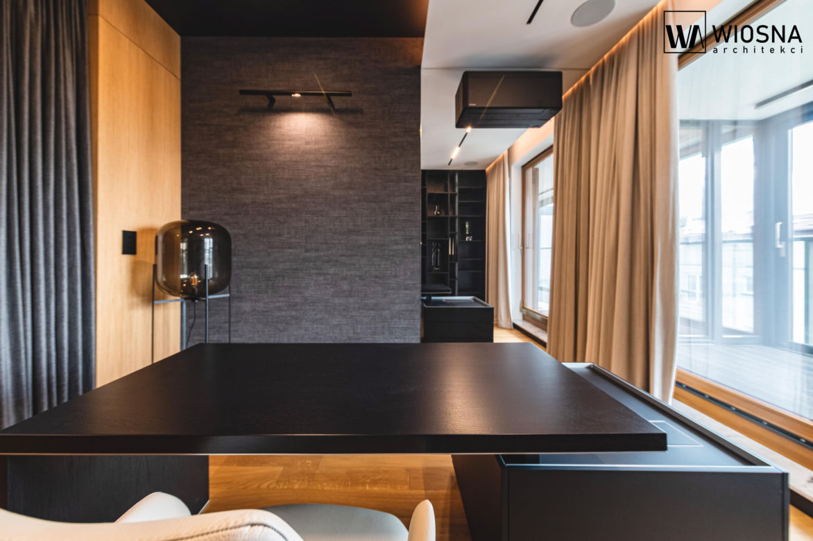 Przytulny apartament w Warszawie. Jest minimalistyczny, a zarazem przestronny