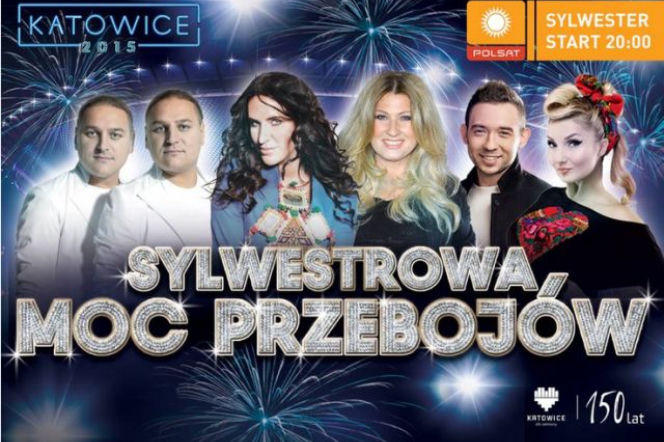 Sylwestrowa Moc Przebojów z Polsatem 2015. Sylwester w Katowicach. Sprawdź, kto wystąpi