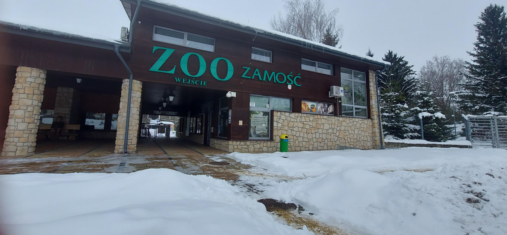 zima w Zamościu