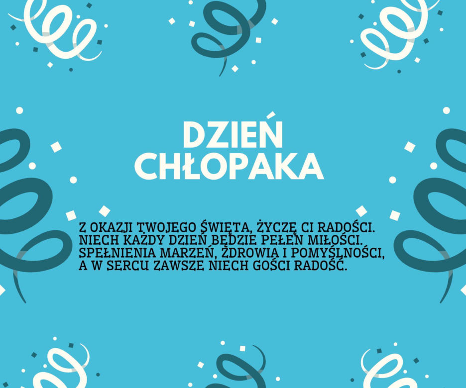 Kartki na Dzień Chłopaka 2025. Piękne obrazki z życzeniami za darmo