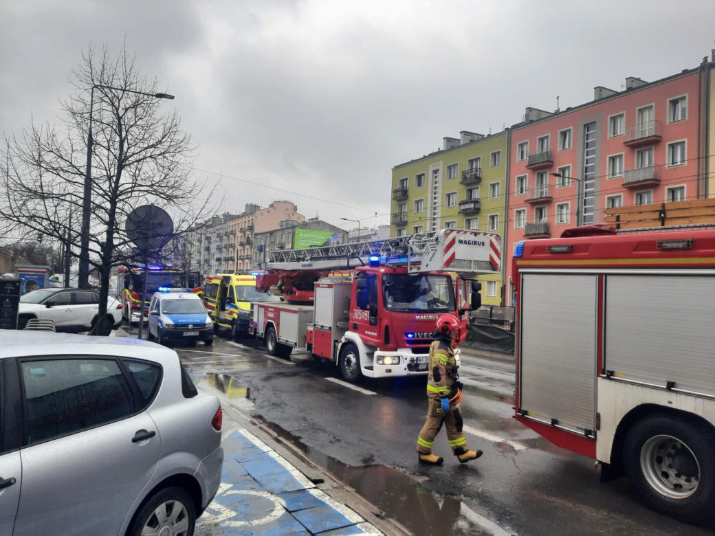 Wybuch w urzędzie dzielnicy