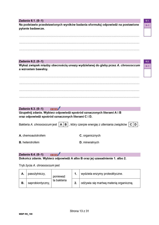 Próbna matura 2026 biologia. WSZYSTKIE arkusze CKE i odpowiedzi 14.01.