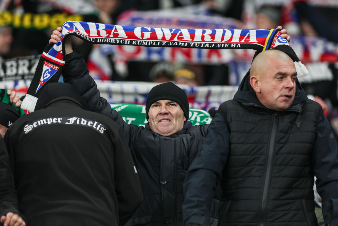 Górnik Zabrze - Wisła Płock, zdjęcia kibiców z meczu PKO BP Ekstraklasy