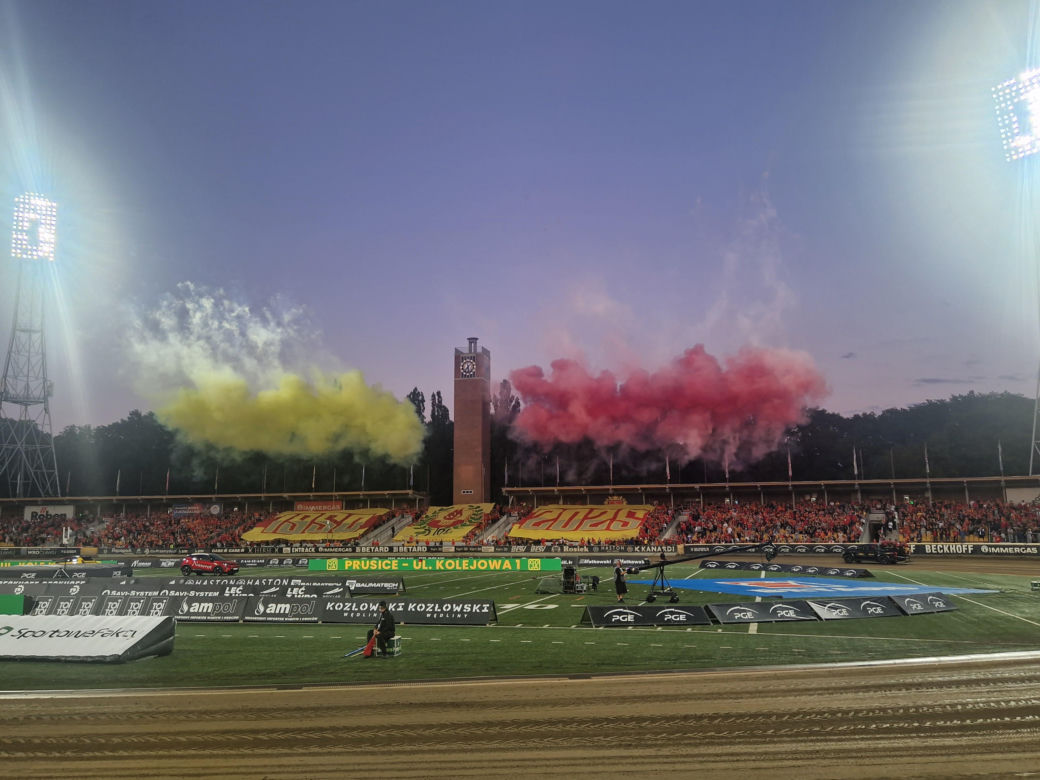 Betard Sparta Wrocław - PRES Grupa Deweloperska Toruń, zdjęcia ze Stadionu Olimpijskiego