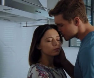 M jak miłość odc. 1406. Iza (Adriana Kalska), Marcin (Mikołaj Roznerski)