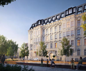Kamienica przy placu Grunwaldzkim w Szczecinie