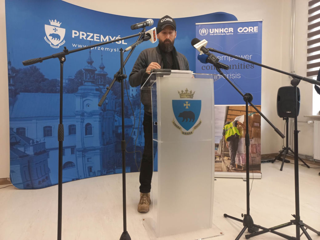 Centrum Pomocy Humanitarnej na Bilana 2 w Przemyślu