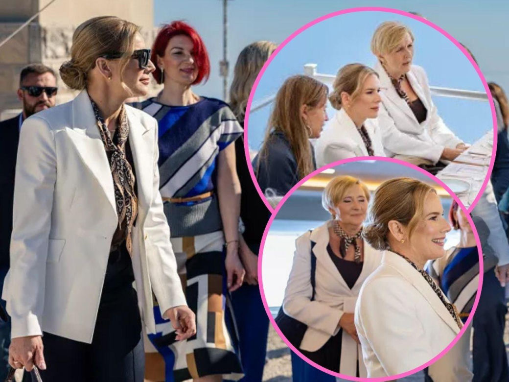 Marta Nawrocka spotkał dawno niewidzianą Agatę Dudę. Wyglądały jak bliźniaczki! Niewiarygodne