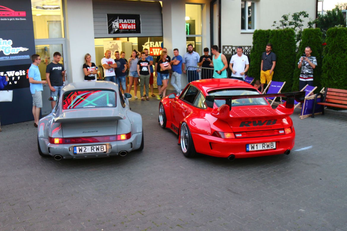 Akira Nakai San buduje Porsche 911 RWB