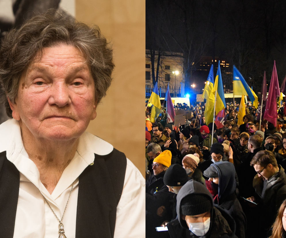Wojna na Ukrainie. Mocne słowa Wandy Traczyk-Stawskiej: „Miejcie honor!”