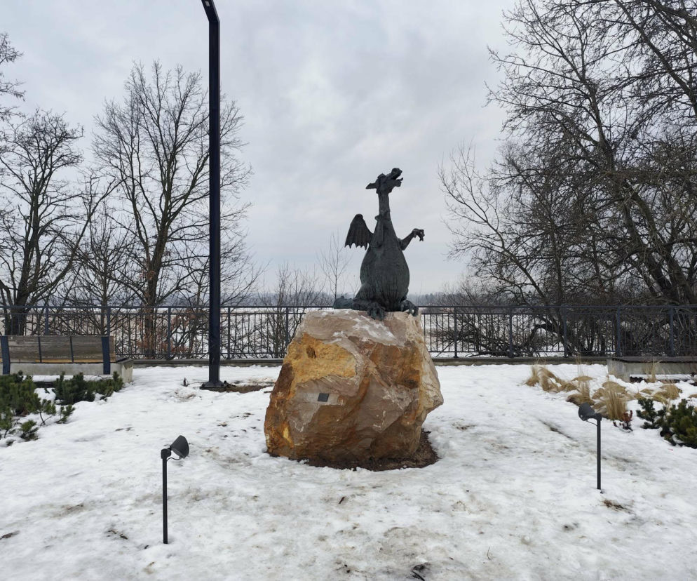 W Krakowie, jest drugi Smok Wawelski! Przez lata niszczał w zapomnieniu, teraz ma nowe życie