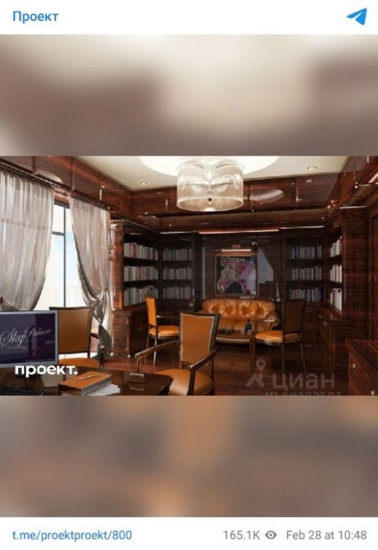 Putin kupił Kabajewej "największe mieszkanie w Rosji". 75 pokoi, niewiarygodne luksusy! [ZDJĘCIA]