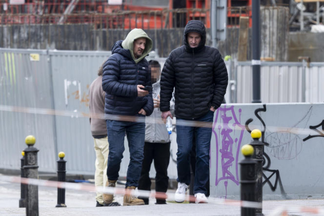 Adam Małysz z przyjacielem na kawie po spotkaniu z Prezydentem