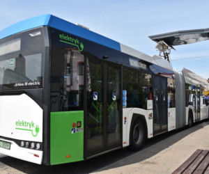 Test ładowarki do autobusów elektrycznych