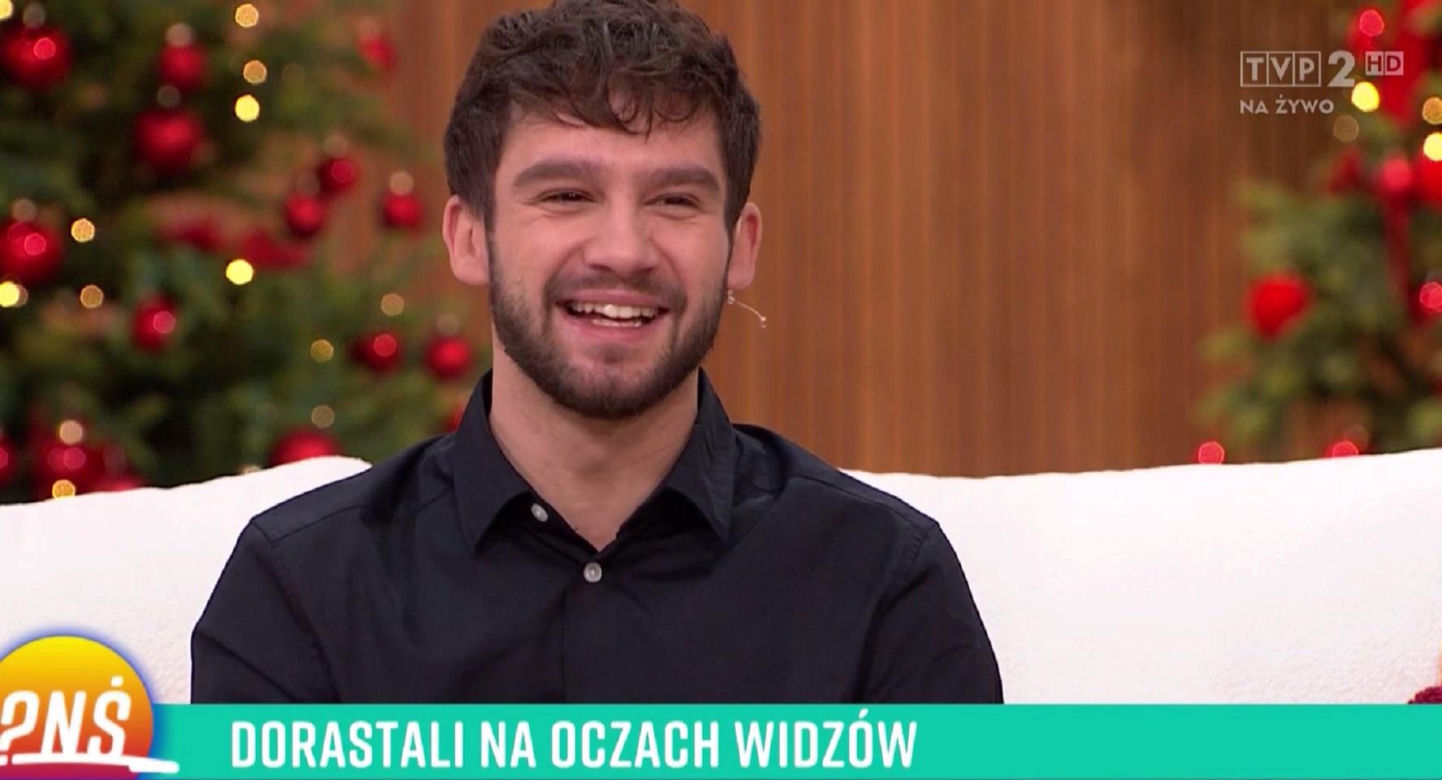 Pytanie na śniadanie, 3.01.2025. Krystian Domagała (Mateusz Mostowiak z M jak miłość)