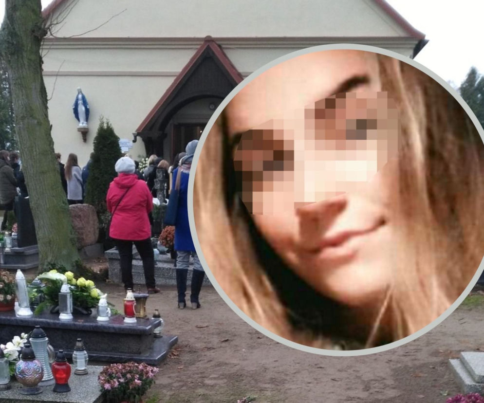 Rodzina i znajomi z klasy mundurowej pożegnali tragicznie zmarłą Ksenię, która chciała zostac policjantką