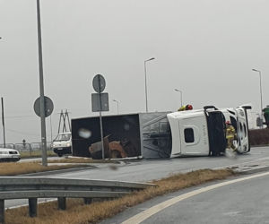 Wypadek na Opolszczyźnie! Utrudnienia na dordze krajowej nr 46 [ZDJĘCIA]