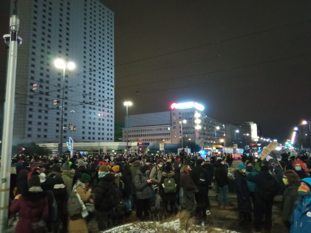 Strajk Kobiet w Warszawie. 29.01.2021