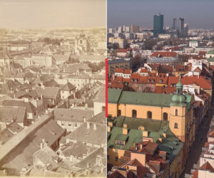 Warszawa kiedyś i dziś! Porównaj archiwalne fotografie ze współczesnymi