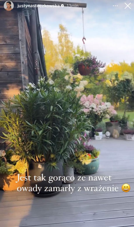 Justyna Steczkowska pokazała swój azyl