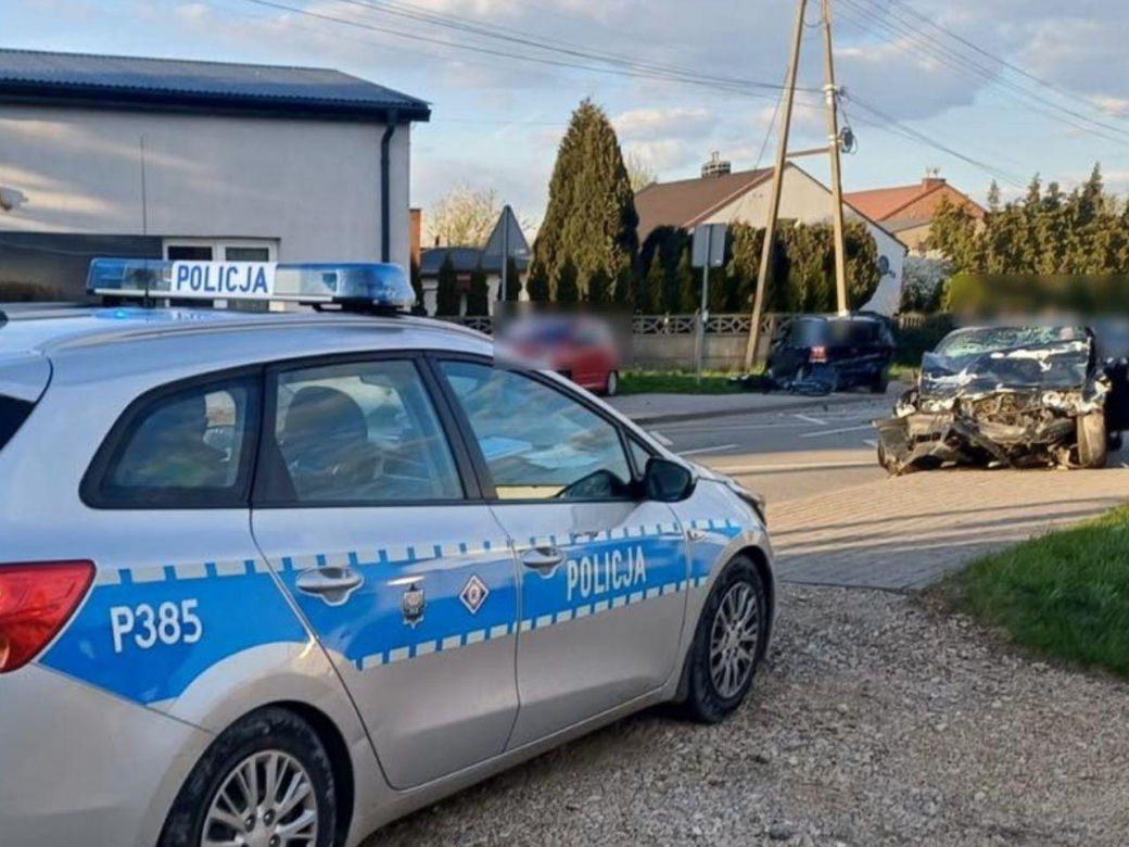 Pijana kierująca doprowadziła do wypadku