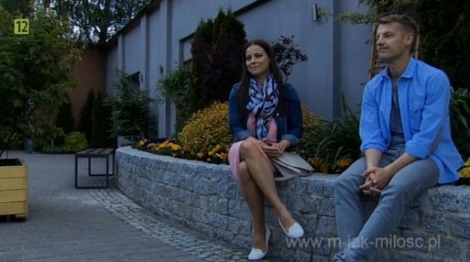 M jak miłość. Magda (Anna Mucha), Paweł (Rafał Mroczek)