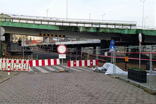 Rozpoczęła się rozbiórka łącznic Trasy Zamkowej