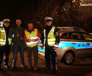 Adam Małysz pracował z policjantami