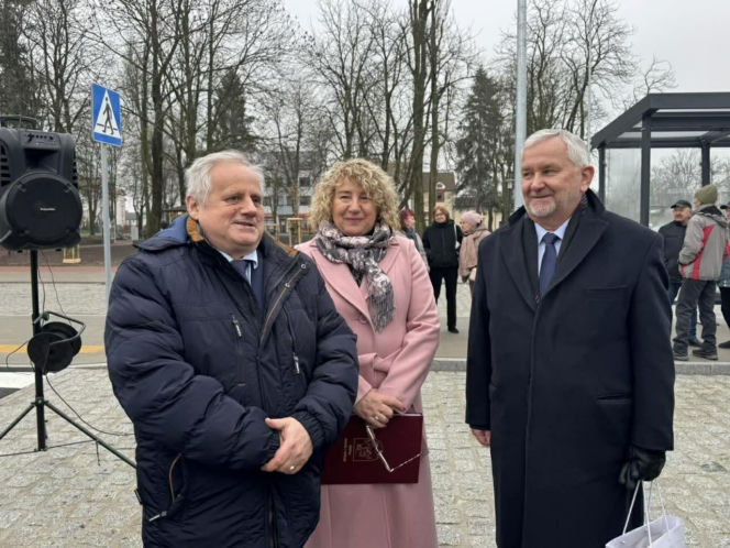 Plac Dworcowy w Pasłęku już gotowy