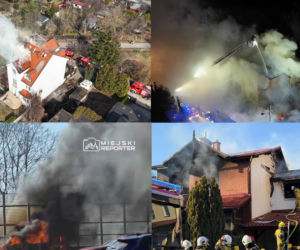 Płonęły domy w Warszawie i okolicach. Z żywiołem walczyły dziesiątki strażaków