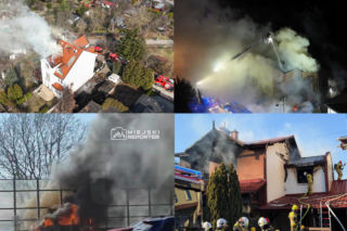 Cztery groźne pożary w 2 dni. Domy płonęły jeden po drugim!