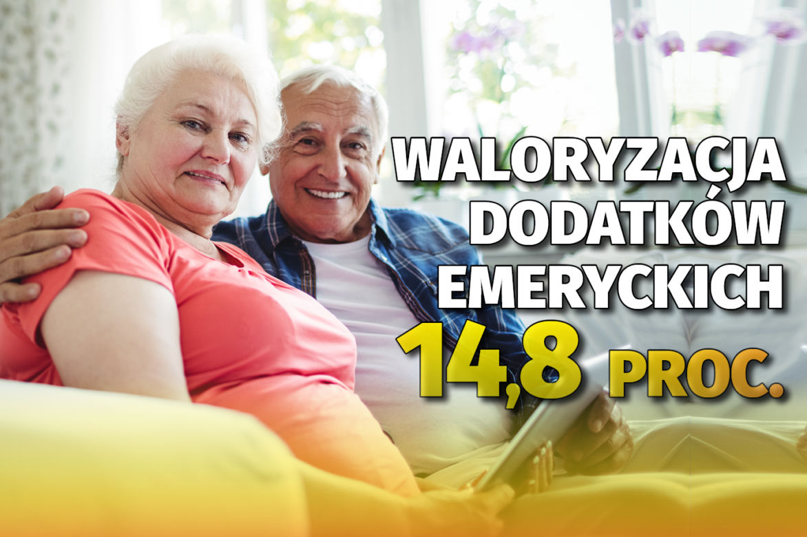 Waloryzacja dodatków emeryckich