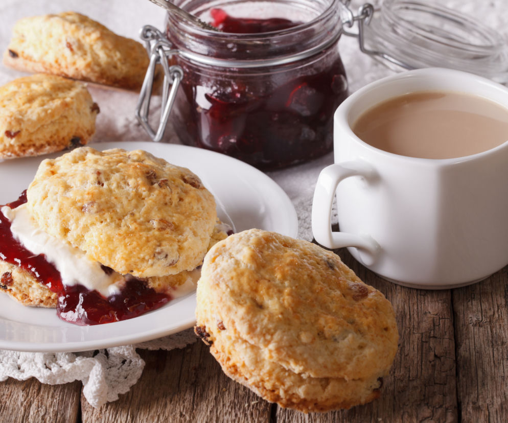 Bułeczki scones: przepis na śniadanie