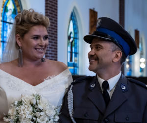 W rytmie serca 5 sezon odc. 53. Ewa (Elżbieta Romanowska), Szarek (Dariusz Toczek)