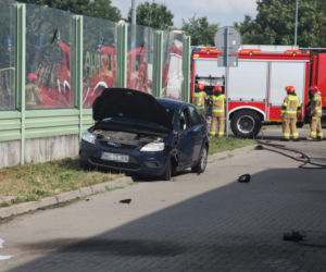 Motocyklista zginął na miejscu. Potworny wypadek w Siedlcach