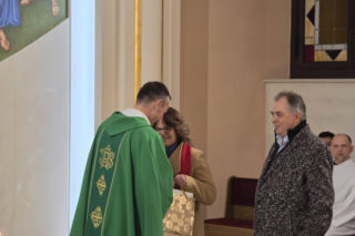 Pożegnanie księdza