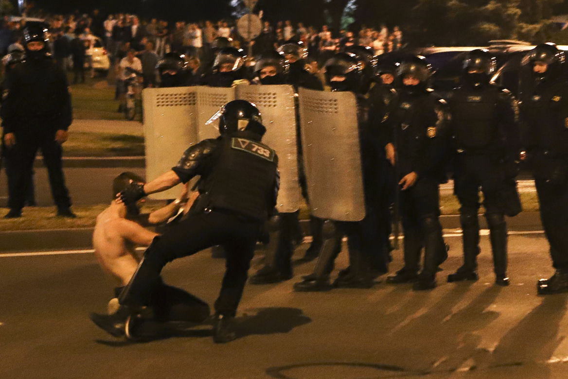 Protesty na Białorusi