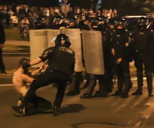 Protesty na Białorusi