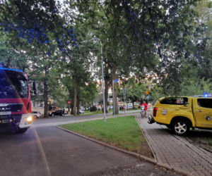 Kołobrzeg; Kobieta skoczyła z mostu do rzeki