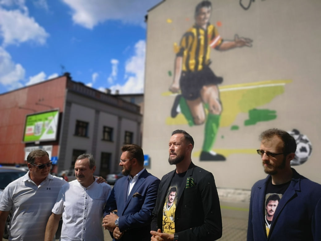 Jan Furtok ma swój mural