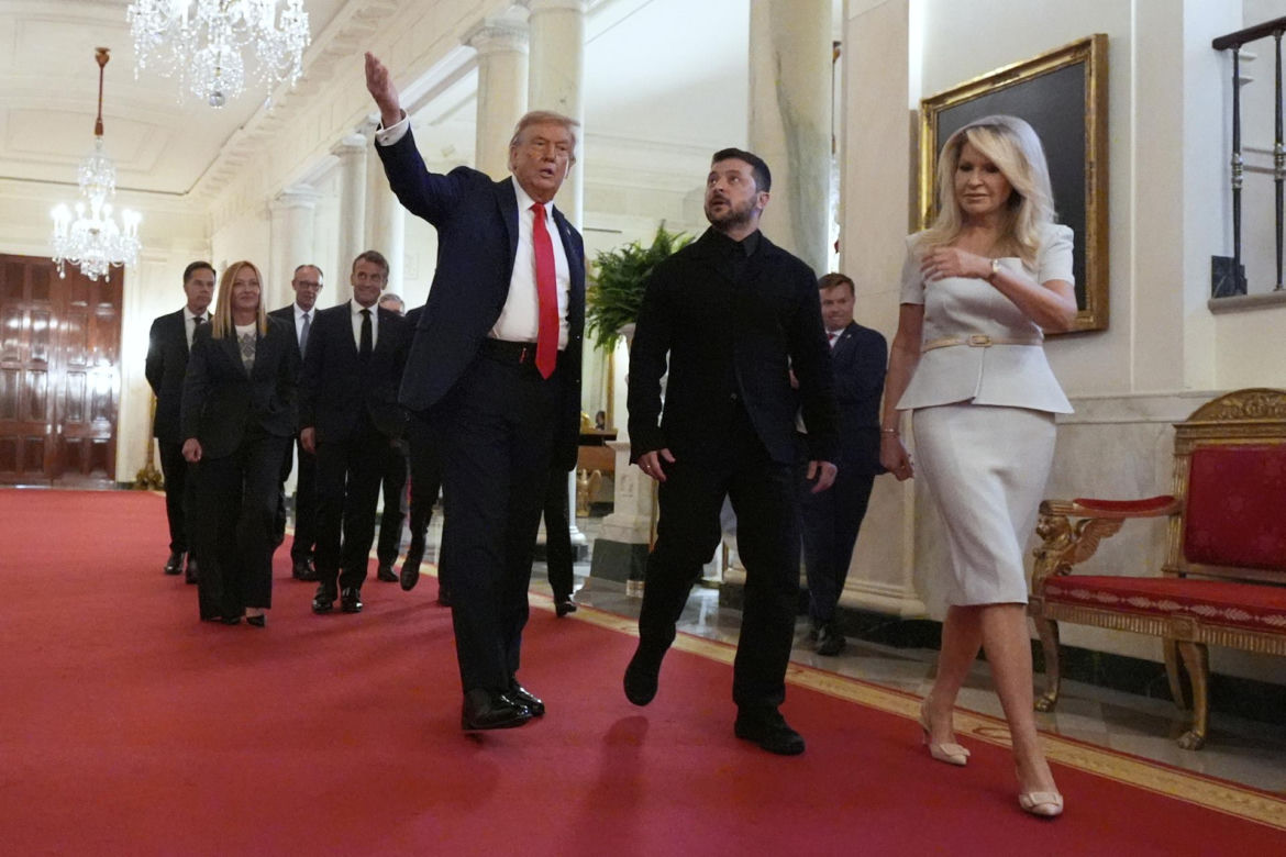 Rozmowy Trumpa z Zełenskim i liderami europejskimi w Białym Domu